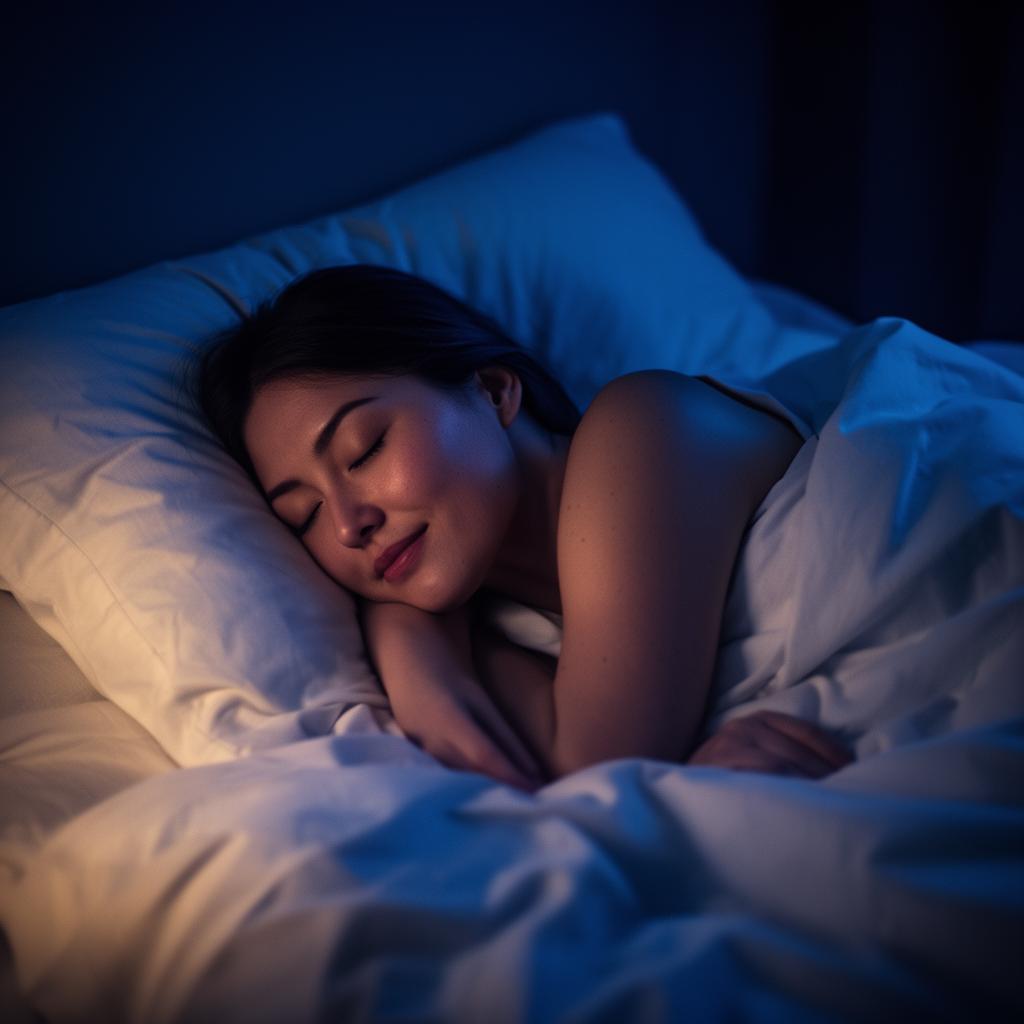 Personne dormant paisiblement